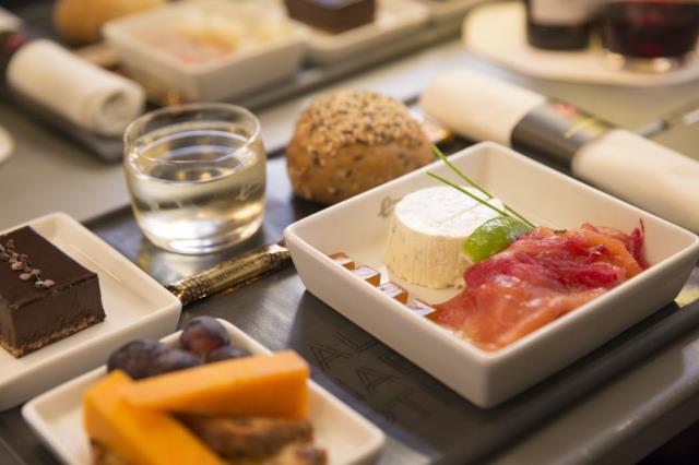 Plat durable à destination des passagers de la classe Business Premier d'Eurostar