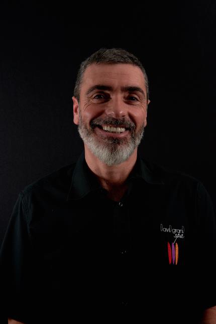 David Grand, spécialiste du spa et formateur, a créé le spa signature du spa des sources du Haut-Plateau.