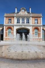 Le 7 prendra prochainement place dans l'enceinte de la gare en lieu et place de l'ancien restaurant...