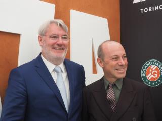 Serge Merlet et Guiseppe Lavazza.