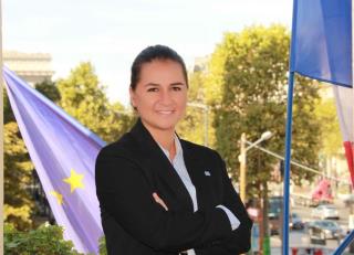 Perrine Valentin, directrice des Ressources Humaines au Fouquet's Paris
