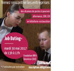 Job Dating à l'INFA Le Manoir le 30 mai