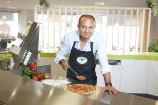 Nico Palea, créateur de l'enseigne, parie sur le concept de 'pizza à la française' pour se...