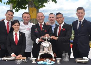 La fondation Paul Bocuse avec emmanuel Fournis et Frédéric Jaunault