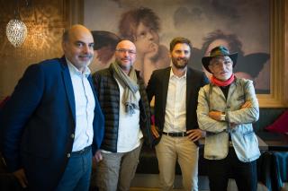 Karim Khan, Jean-Marie Baudic, Vincent Bobot et Gérard Cagna d'une même voix pour lancer une...