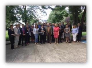 Première réunion des responsables des formations retenues à Paris, le 1er juin dernier.