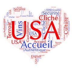 Accueil des touristes américains en France