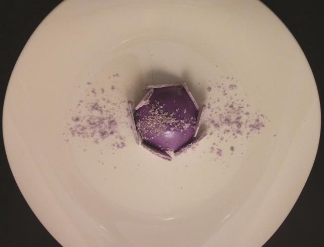 Le Clocher des Pères - L'entremet Myrtilles - Mont Corbier
