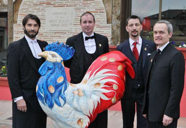 Dominique Laporte, Benjamin Roffet, Laurent Derhé et David Biraud avaient tous la volonté de représenter la France en Autriche.