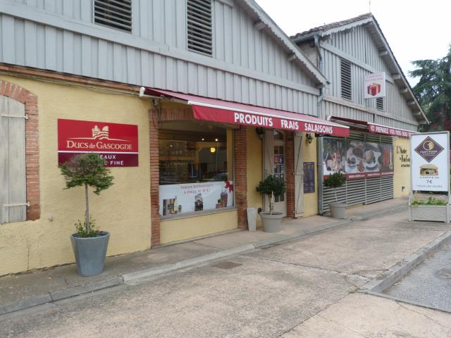 Ducs de Gascogne Gimont, la réussite de Pierre Dubarry, la boutique -fast food gascon