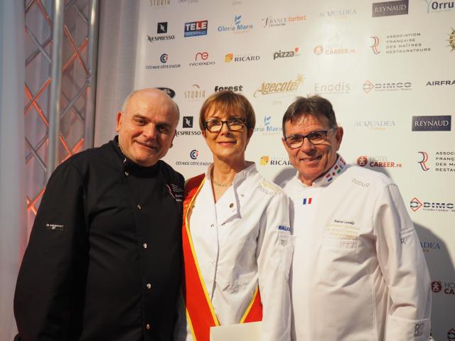 Les Maîtres Restaurateurs Mattéo Mansi et Dominique Loiseau et Marcel Lesoille au coeur des concours sur Agecotel.
