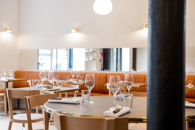 La salle du restaurant Papillon, Paris XVIIe