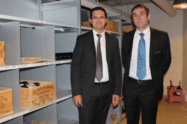 De g. à d., Philippe Parodi, Directeur Financier, et Yann Sureau, Cost Controller du Grand Hyatt Cannes Hotel Martinez