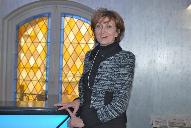 Catherine Parinaud, directrice générale de l'Hôtel Bayonne Etche-Ona