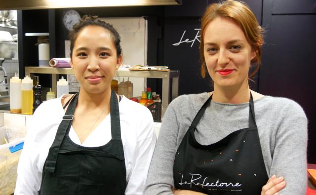 Céline Pham et Valentine Savase, Le Réfectoire, Paris Xe
