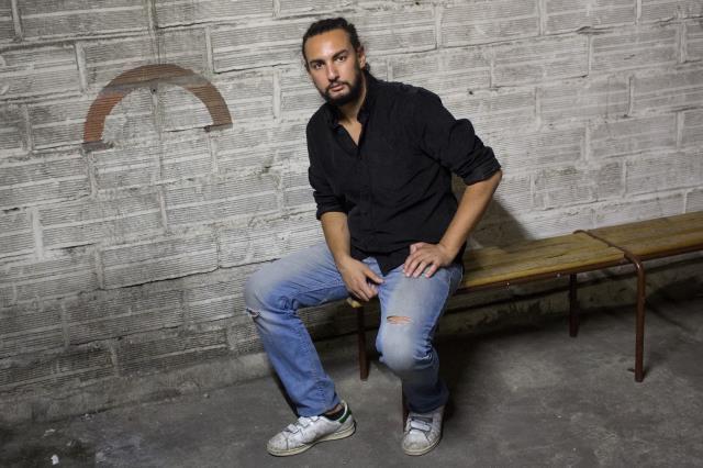Aladdin Charni, initiateur du restaurant Freegan Pony, Paris XIXe