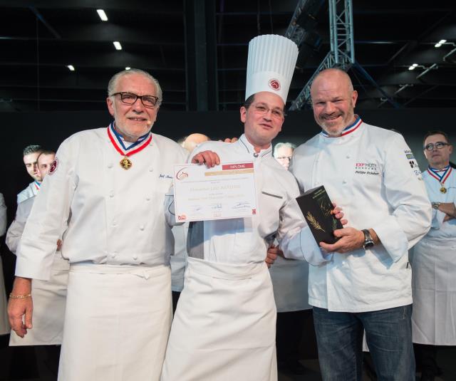 Joel Mauvigney, Loic Antoine et Philippe Etchebest.