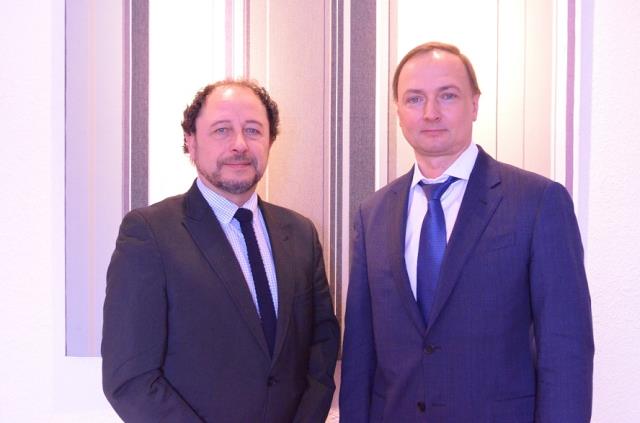 Philippe François et Roman Skorry, directeur-adjoint de l'agence fédérale Russe du tourisme