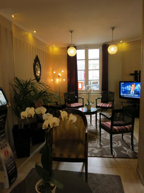 lobby  de l'hôtel Tamaris