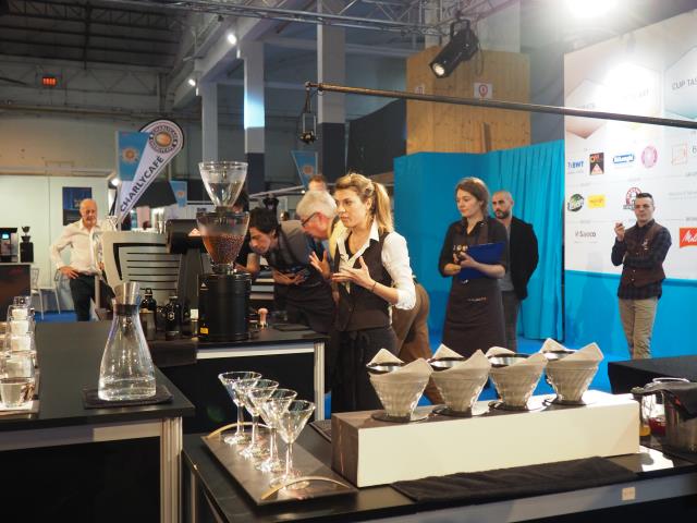 Chalotte Malaval remporte pour la deuxième année l'épreuve reine du concours : la World Baristat Championship France.