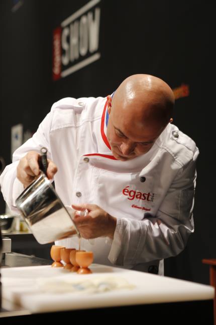 Des chefs de renom sont attendus. Olivier Nasti, MOF, chef deux étoiles du 64° Le Restaurant à Kaysersberg lors de la précédente édition.