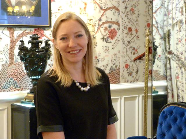 Sandra Lampee-Baumgartner, directrice générale du Grand Hôtel de l'opéra , nouvelle présidente du club hôtelier toulousain