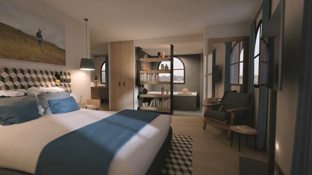 Hôtel Villa Du Taur ouverture septembre 2016, une des futures chambres