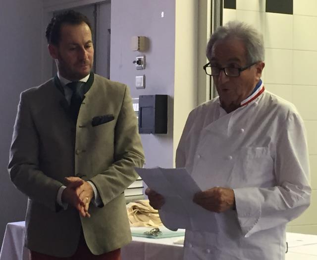 Bruno De Monte et Michel Guérard.