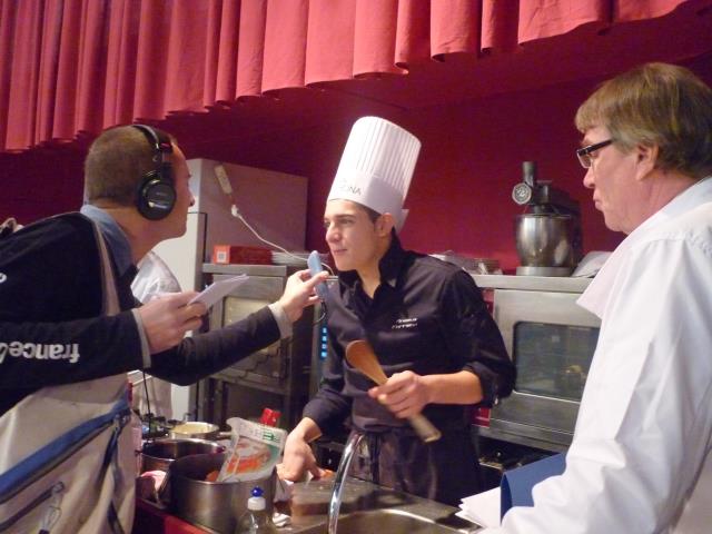 Angelo Ferrigno, vainqueur du 1er concours Jeunes talents Restaurateurs de France.