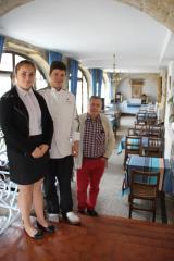 Tania Lancelot, en bac pro service, et Allan Ducos, en bac pro cuisine, sont tous les deux...