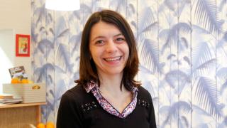 Sara Biglieri au restaurant Ivlo, Paris Xe