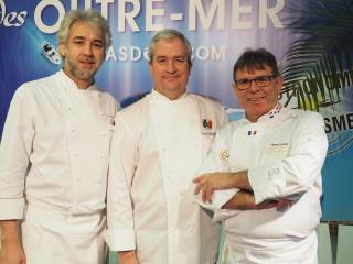 De g à d : Pierre Negrevergne, Pierre Grange et Marcel Lessoille.