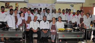 Échange culinaire franco-indien entre le lycée Jacques Coeur de Bourges et la section Catering and...