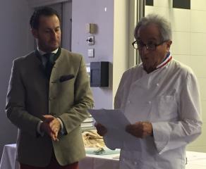 Bruno De Monte et Michel Guérard.