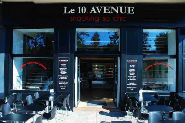 Philippe Rouselle et son associée se positionnent sur le snacking haut de gamme et l'affichent en devanture..