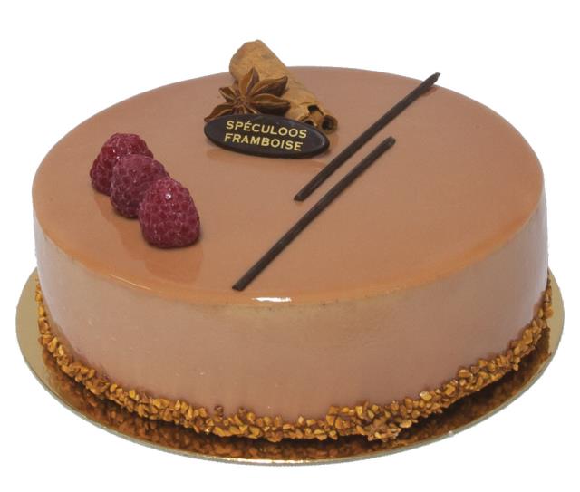 Wallonie : spéculoos et framboise, un mariage réussi.