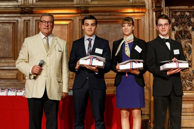 ' Technologie et gestion hôtelières ' : Gérald Louis Canfaïlla, Rémi Faucher du lycée polyvalent hôtellerie et tourisme Gascogne à Talence, Mathilde Juglaret du lycée polyvalent Savoie-Léman à Thonon-les-Bains et Maxime Beaudier du lycée polyvalent Stanis