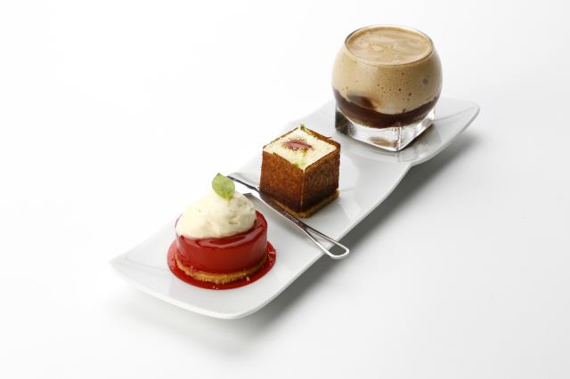 Le café gourmand signé par Brandon Dehan.