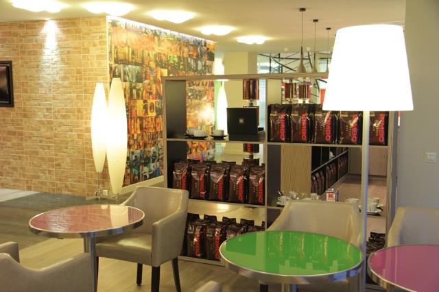 Le corner café.