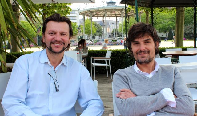 Frédéric Riolino et Tony Berthelot viennent de reprendre le restaurant du Mail, à Angers (49). Le premier est diplômé du lycée hôtelier de Noirmoutier (85). Le second a un Master de psycho en poche.