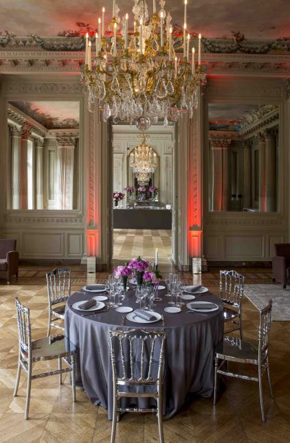 L'un des salons de l'Hôtel Salomon de Rotschild.