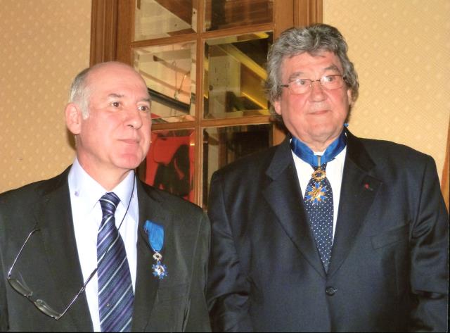 Michel Blanchet et Guy Legay.