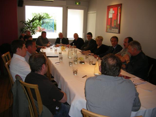Rencontre des grands chefs lorrains au restaurant 'Quai des Saveurs' à Hagondange.