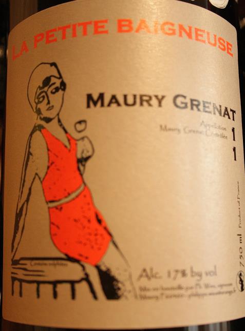 Un maury gourmand, parfait pour un dessert.
