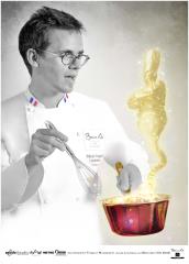 Le poster de Thibault Ruggieri, candidat français au Bocuse d'or.