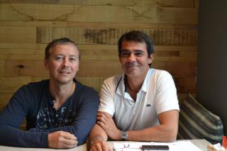 De gauche à droite : Philippe Vaurs et Christophe Sauvage, les deux associés de BVS Holding.