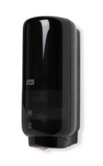 Distributeur de savon S4 Sensor (disponible en blanc et en noir). Le savon mousse Tork est...