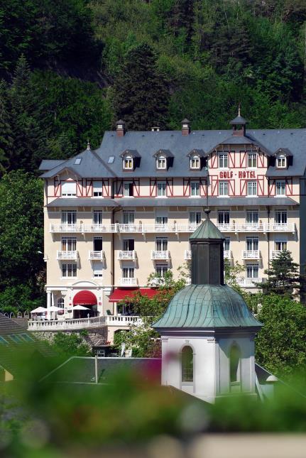 Le Golf-hôtel à Brides-les-Bains.