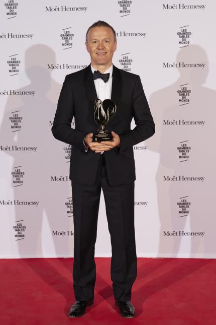 Aldo Sohm, prix M. Chapoutier du meilleur sommelier des Grandes Tables du monde.