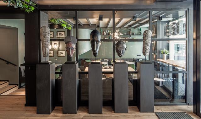 La marque de déco Maisons du Monde a su d'emblée créer une atmosphère dans son premier hôtel, à Nantes.